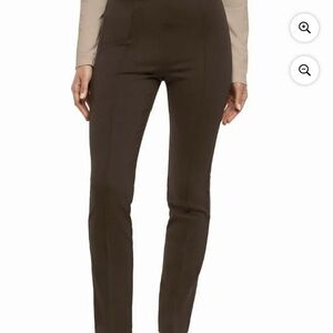 NWOT 🌻Banana Republic Women's High-Waist Slim Pull On Pants in Black
